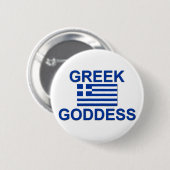 Badge Rond 5 Cm Déesse grecque (Devant & derrière)