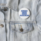 Badge Rond 5 Cm Déesse grecque (En situation)