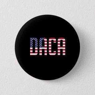 Badge Rond 5 Cm Defend DACA Dreamers Patriotic USA
