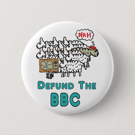Badge Rond 5 Cm Défendre la BBC (Devant)