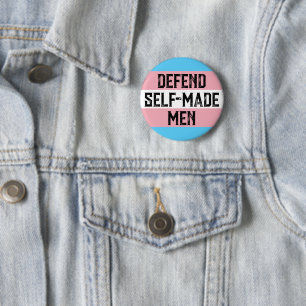 Badge Rond 5 Cm défendre les trans