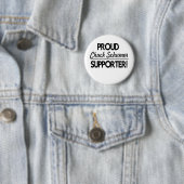 Badge Rond 5 Cm Défenseur fier de Schumer de mandrin ! (En situation)
