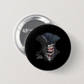Badge Rond 5 Cm Défiant Depuis 1776 (Devant & derrière)