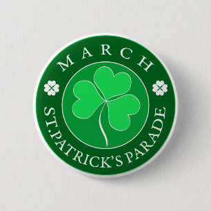 Badge Rond 5 Cm Défilé de mars Patrick
