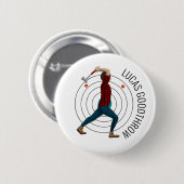 Badge Rond 5 Cm Défilement Ax (Devant & derrière)