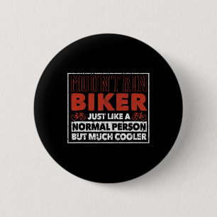 Badge Rond 5 Cm Définition de cycliste de montagne drôle de cyclis