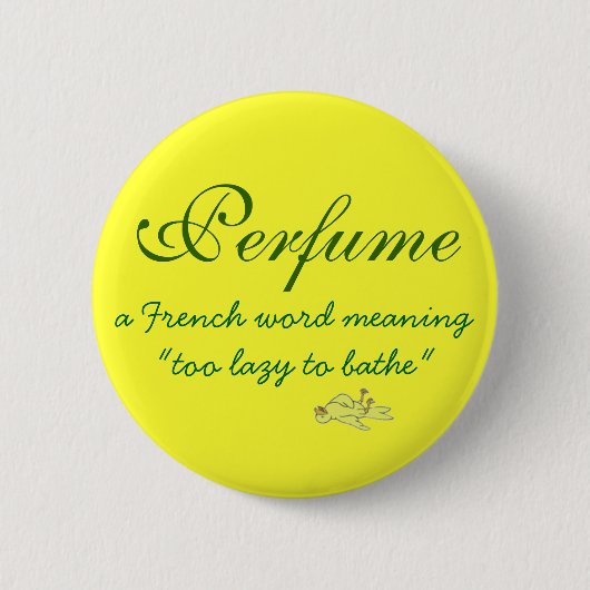 Badge Rond 5 Cm Définition de parfum (Devant)