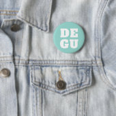 BADGE ROND 5 CM ▣ DEGU ▣ (En situation)