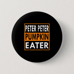 Badge Rond 5 Cm Déguisement Halloween Peter Pumpkin Eater