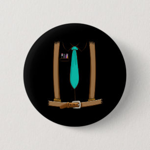 Badge Rond 5 Cm Déguisement Nerd Halloween Mignon Ringard Geek Fil
