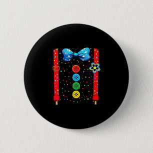 Badge Rond 5 Cm Déguisements de clown drôles pour femmes pour carn