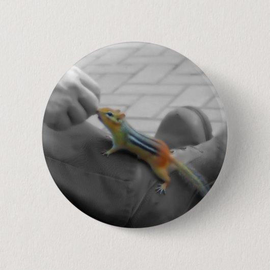Badge Rond 5 Cm Déjeuner de tamia (Devant)