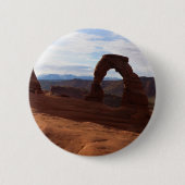 Badge Rond 5 Cm Delicic Arch I au Parc national des Arches (Devant)