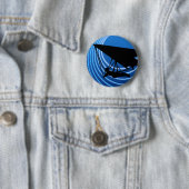 Badge Rond 5 Cm deltaplane (En situation)