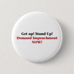 Badge Rond 5 Cm Demand Impeachment Now