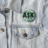 Badge Rond 5 Cm Demander (En situation)