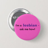 Badge Rond 5 Cm Demandez-moi comment (Devant & derrière)