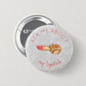 Badge Rond 5 Cm Demandez-moi rouge rouge rouge rouge rouge rouge r (Devant & derrière)