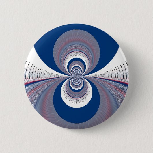 Badge Rond 5 Cm Demi bleu (Devant)