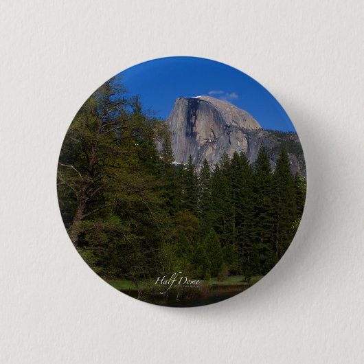 Badge Rond 5 Cm Demi-dôme (Devant)