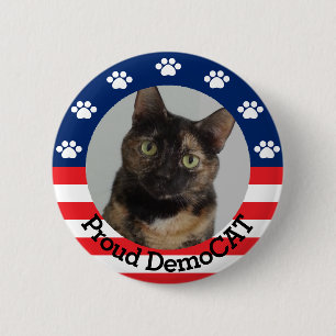 Badge Rond 5 Cm DémoCAT personnalisable