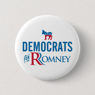 Badge Rond 5 Cm Démocrate