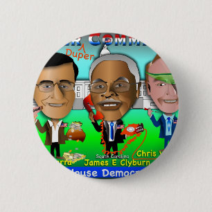 Badge Rond 5 Cm Démocrates de la Chambre