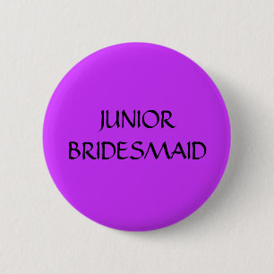 Badge Rond 5 Cm DEMOISELLE D'HONNEUR JUNIOR - bouton
