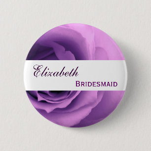 Badge Rond 5 Cm Demoiselle d'honneur nommée faite sur commande