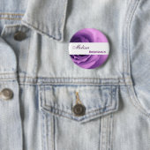 Badge Rond 5 Cm Demoiselle d'honneur nommée faite sur commande de (En situation)