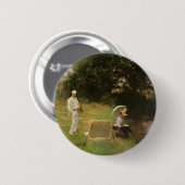 Badge Rond 5 Cm Dennis Miller Bunker Peinture à Calcot par Sargent (Devant & derrière)