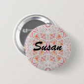 Badge Rond 5 Cm dentelle, Susan (Devant & derrière)