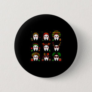 Badge Rond 5 Cm Dentiste Dental Dental Dentisté Dents Dentisté Den