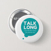 Badge Rond 5 Cm D'entretien bouton longtemps - appui de maladie (Devant & derrière)