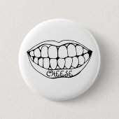 Badge Rond 5 Cm Dents, FROMAGE (Devant)