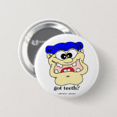 Badge Rond 5 Cm dents obtenues ? (Devant & derrière)