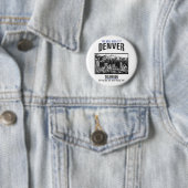 Badge Rond 5 Cm Denver (En situation)