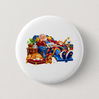 Badge Rond 5 Cm Département de la sieste professionnelle pour retr