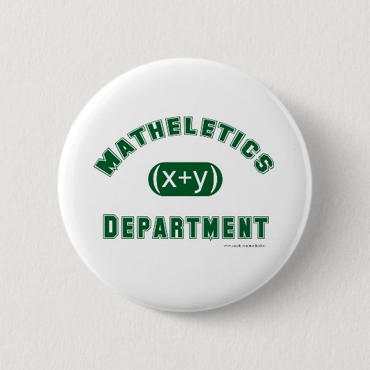 Badge Rond 5 Cm Département de Matheletics (Devant)