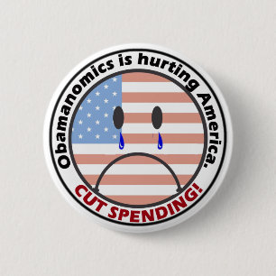 Badge Rond 5 Cm Dépense coupée - écoutez les personnes ! !