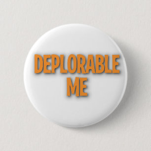 Badge Rond 5 Cm Déplorable je bouton