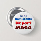 Badge Rond 5 Cm Deport MAGA 2-1/4" Button (Devant & derrière)