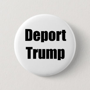 Badge Rond 5 Cm Déporter Trump