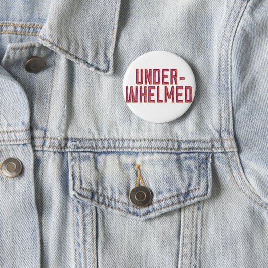 Badge Rond 5 Cm Déprimé (En situation)
