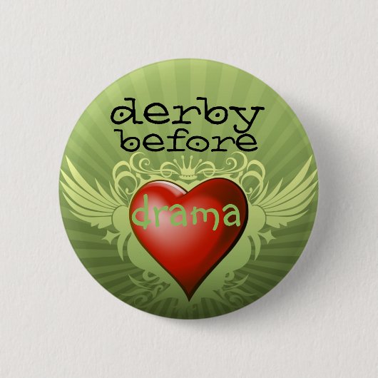 Badge Rond 5 Cm Derby avant drame (Devant)