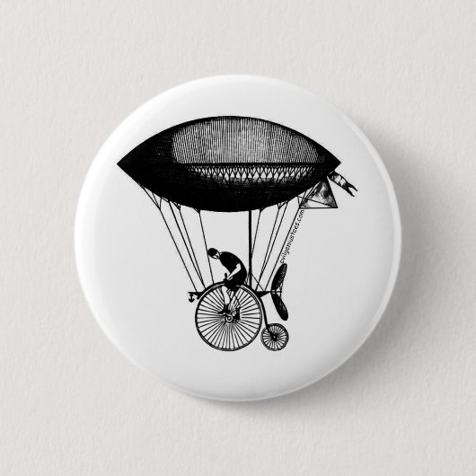Badge Rond 5 Cm Derigicyclist de Steampunk (Devant)