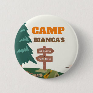 Badge Rond 5 Cm Dernier Sentier Avant Le Camp Veil Bachelorette