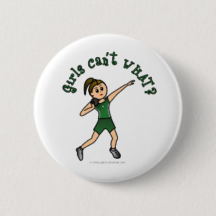 Badge Rond 5 Cm Des femmes légères filmées en uniforme vert