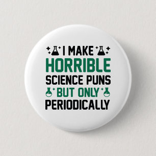 Badge Rond 5 Cm Des mondes scientifiques horribles