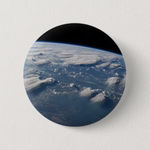 Badge Rond 5 Cm Des Tonneaux De Tonnerre De Terre Sur Le Sud De Bo